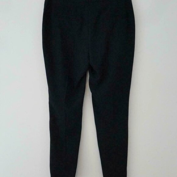 NWT AKRIS Navy Blue Layered Pleated Tapered Leg Mina Trouser Pants 8 - Picture 5 of 5